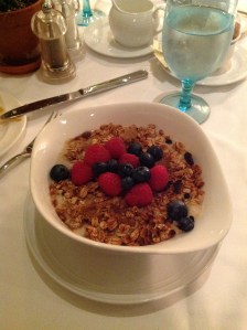 Last Toronto trip (3) Royal York Hotel Oatmeal on apple (best in world)